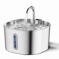 Fuente de agua para gatos Miaunda 2,2 L – Acero inoxidable